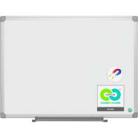 Earth Ceramic Dry Erase Board, 36x48, Aluminum Frame