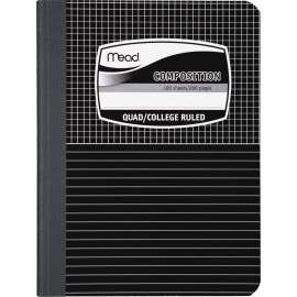 Mead Black Cover Graph Composition Book