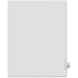 Kleer-Fax Legal Exhibit Numbered Index Dividers