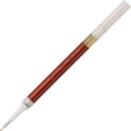 Refill for Pentel EnerGel Retractable Liquid Gel Pens, Medium Needle Tip, Red Ink