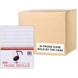 Roaring Spring 12 Stave Music Filler Paper