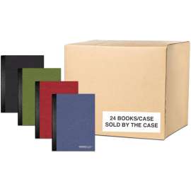 Roaring Spring Environotes College Ruled Recycled Compostion Book with Sustainable Paper, 1 Case (24 Total), 9.75" x 7.5" 80 Sheets, Assorted Earthtone Covers, 160 Pages