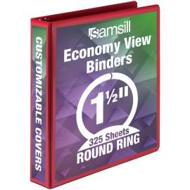 Samsill Economy Round Ring View Binder