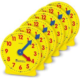 Learning Res. Pre K-4 Learning Clocks Set