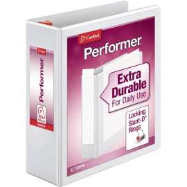 Cardinal Xtravalue Clearvue Locking D-Ring Binders