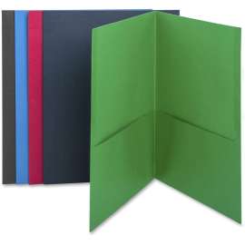 Bus. Source Two-Pocket Folders