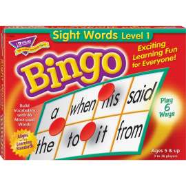 Trend Sight Words Bingo Game