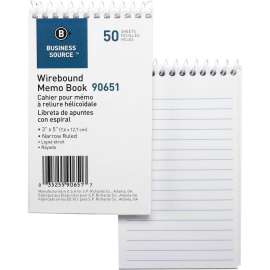 Bus. Source Wirebound Memo Books