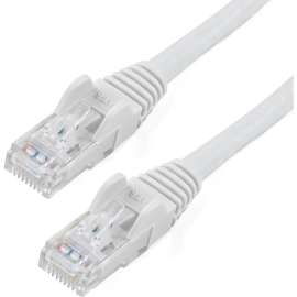 StarTech.com 3ft CAT6 Ethernet Cable - White Snagless Gigabit - 100W PoE UTP 650MHz Category 6 Patch Cord UL Certified Wiring/TIA