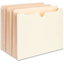 Bus. Source 2-Ply Vertical Expanding File Pockets