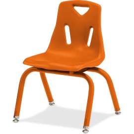 Jonti-Craft Berries Plastic Chair with Powder Coated Legs