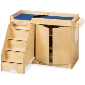 Jonti-Craft Pull-out Stairs Changing Table