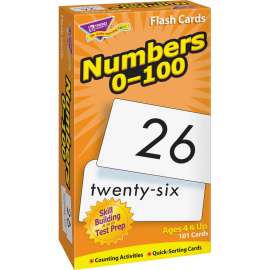 Trend Numbers 0-100 Flash Cards