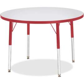 Jonti-Craft Berries Adult Height Color Edge Round Table