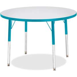 Jonti-Craft Berries Adult Height Color Edge Round Table