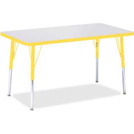 Jonti-Craft Berries Adult Height Color Edge Rectangle Table