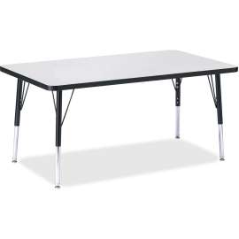 Jonti-Craft Berries Elementary Height Color Edge Rectangle Table