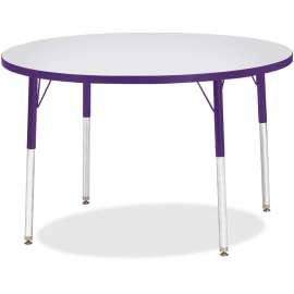 Jonti-Craft Adult Ht. Prism Color Edge Round Table