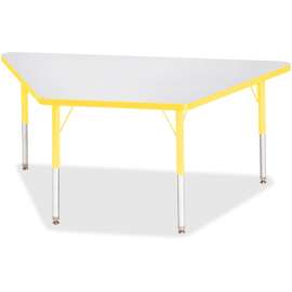 Jonti-Craft Berries Elementary Height Prism Edge Trapezoid Table