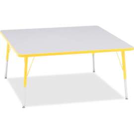 Jonti-Craft Berries Adult Height Prism Color Edge Square Table