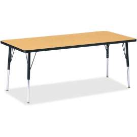 Jonti-Craft Berries Elementary Height Color Top Rectangle Table