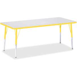 Jonti-Craft Berries Elementary Height Color Edge Rectangle Table