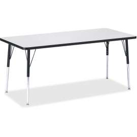 Jonti-Craft Berries Adult Height Color Edge Rectangle Table