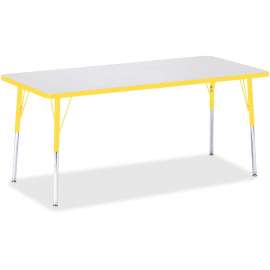 Jonti-Craft Berries Adult Height Color Edge Rectangle Table