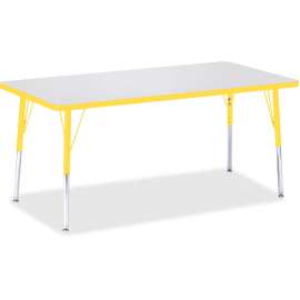 Jonti-Craft Berries Adult Height Color Edge Rectangle Table