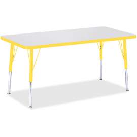 Jonti-Craft Berries Elementary Height Color Edge Rectangle Table