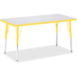 Jonti-Craft Berries Adult Height Color Edge Rectangle Table