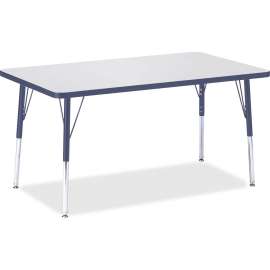 Jonti-Craft Berries Adult Height Color Edge Rectangle Table