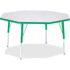 Jonti-Craft Berries Elementary Height Color Edge Octagon Table