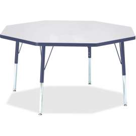 Jonti-Craft Berries Elementary Height Color Edge Octagon Table
