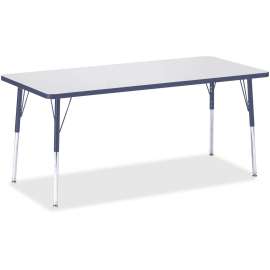 Jonti-Craft Berries Adult Height Color Edge Rectangle Table
