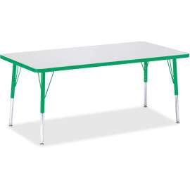 Jonti-Craft Berries Elementary Height Color Edge Rectangle Table