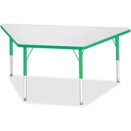 Jonti-Craft Berries Elementary Height Prism Edge Trapezoid Table