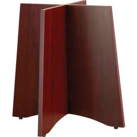 Lorell Essentials Mahogany Round Conf. Tables