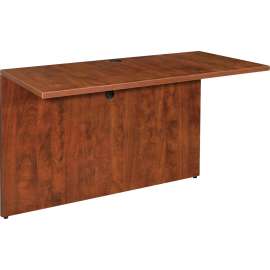 Lorell Essentials Series Cherry Laminate Desking