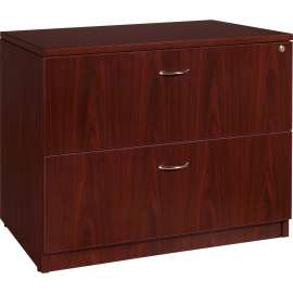 Lorell Essentials Mahogany Laminate Lateral File