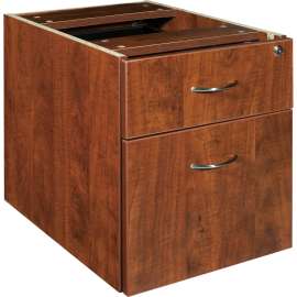 Lorell Essentials Series Cherry Laminate Desking