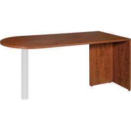 Lorell Essentials Series Cherry Laminate Desking