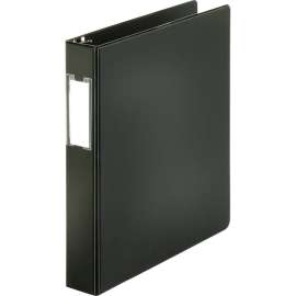 Bus. Source Basic Round Ring Binder w/Label Holder