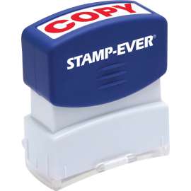 U.S. Stamp & Sign Pre-inked Red Copy Stamp