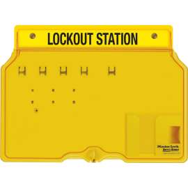 Master Lock Unfilled Padlock Lockout Station w/Cvr