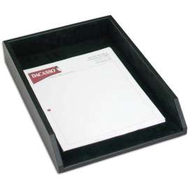 Legal Tray - Black Leather