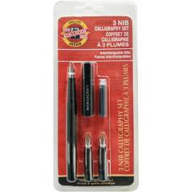 Koh-I-Noor 2 Nib Calligraphy Set
