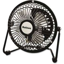 Holmes HNF0410A-BM Mini High-Veloc. Personal Fan