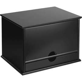 Victor Midnight Black Coll. Wood Desktop Organizer