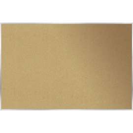 Ghent Natural Cork Bulletin Board with Aluminum Frame